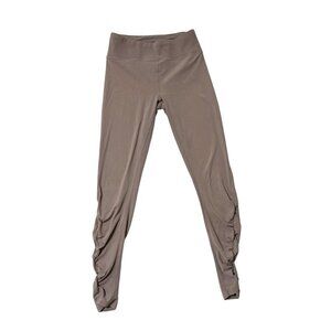 LULULEMON Inner Glow Tight 28" Leggings Washed Half Moon Practice Cotton size 8